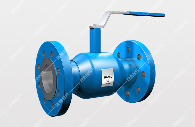 Handle flanged fully welded ball valves