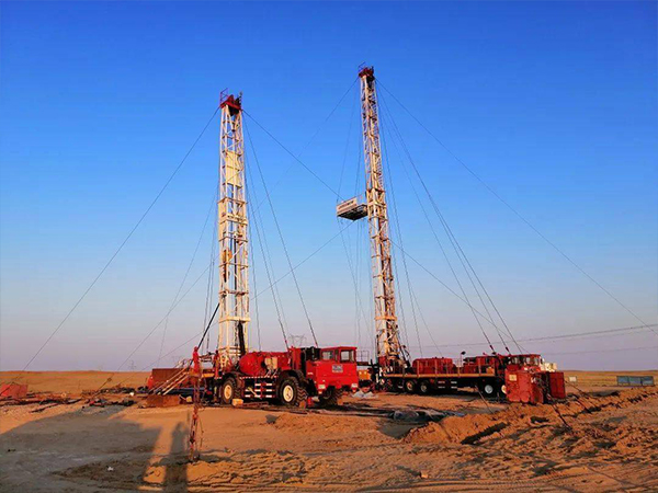  The first multi-well-ground combined production project in China was successfully completed
